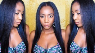 'BEST BEAUTY SUPPLY HAIR?! Janet Collection Aria Hair Review | Simply Subrena'