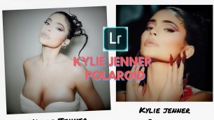 'Kylie Jenner Inspired Polaroid Preset| Kylie Jenner | Polaroid Preset | lr preset | lightroom mobile'