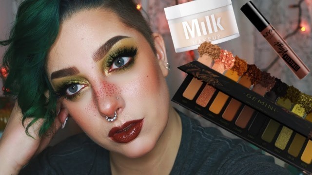 'First Impressions! Testing the Melt Cosmetics Gemini Palette, Milk Makeup, Nyx and More | Madelaide'