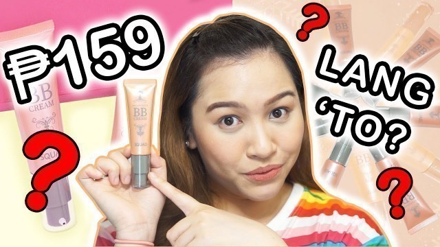 'HALA SOBRANG MURA!!! SQUAD COSMETICS YOU CAN FACE IT BB CREAM FIRST IMPRESSION & HONEST REVIEW'