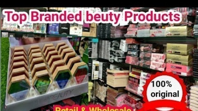 'Top branded pallet, eyeshadow, lipstick & many more beauty products | cosmetic wholesale market'