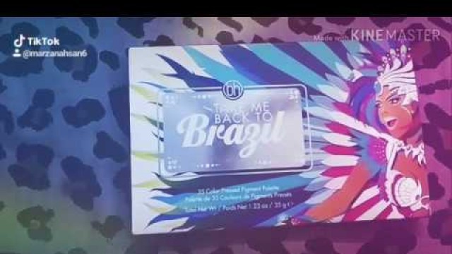 'Eyeshadow palette name . Bh cosmetics take me back to Brazil 