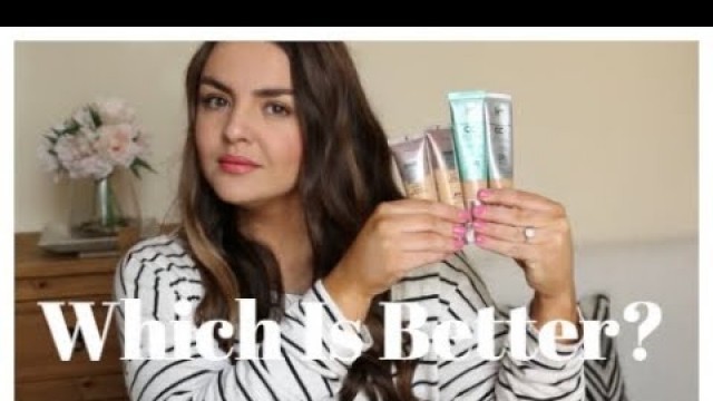 'Maybelline Dream Urban Cover Foundation VS IT Cosmetics CC Cream!'