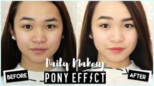 'Daily School/Work Makeup Look♡ft. PONY EFFECT Essentials'