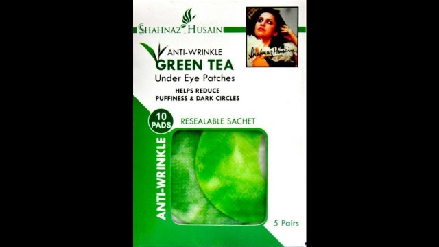 'Shahnaz Antiwrinkle Green Tea Under Eye Patches'