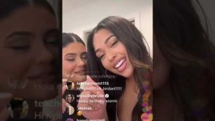 'Kylie Jenner Jordyn Woods 2/3/19 12:50 AM EST Instagram Live Video'