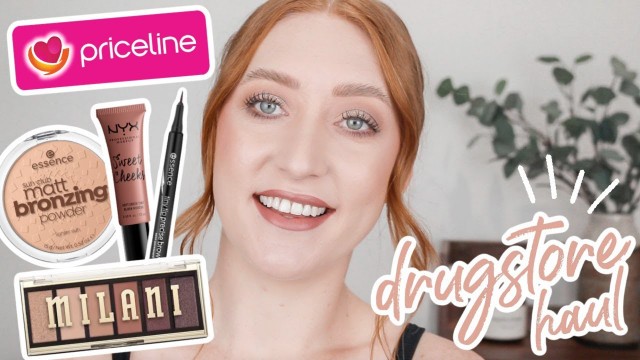 'PRICELINE MAKEUP HAUL + MORE ✨ Australian Drugstore Makeup | Essence, Milani, NYX, DB Cosmetics'