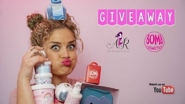 'GIVEAWAY Αξίας 100€ από BOMB COSMETICS'