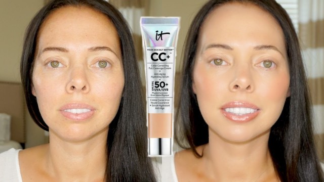 'It Cosmetics CC Cream Medium | Before & After | Review'