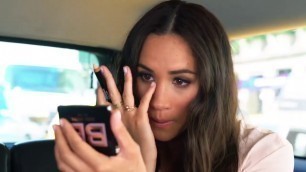 'Watch Meghan Markle do her makeup in an Uber with Bobbi Brown'