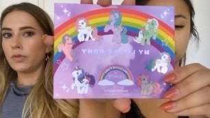 'COLOURPOP COSMETICS LAUNCHES A MY LITTLE PONY COLLECTION WITH SWATCHES'