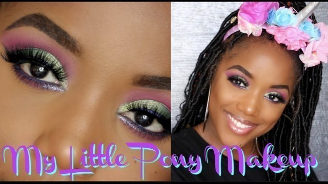 'MY LITTLE PONY Inspired Makeup Tutorial | Ellarie'