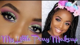 'MY LITTLE PONY Inspired Makeup Tutorial | Ellarie'