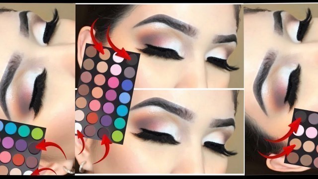 'MAQUILLAJE DE OJOS EN TONOS NEUTROS ! Utilizando la paleta de BH COSMETICS'