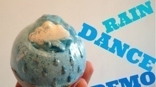 'RAIN DANCE BATH BOMB. BOMB COSMETICS'