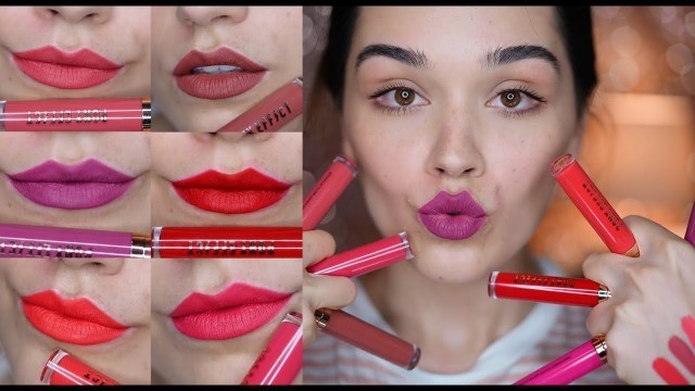 'PONY EFFECT Stayfit Velvet Matte Lip Colour SWATCHES'