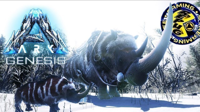 ARK: Survival Evolved X-Wooly Rhino insane! [RePuG ARK Genesis # 20]