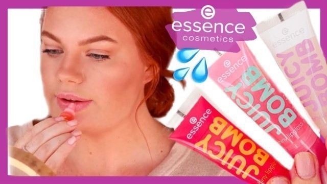 'Essence JUICY BOMB Lip gloss Review - Essence Cosmetics (2021)'