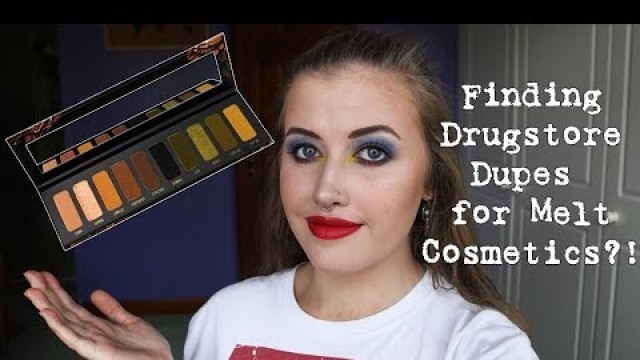 'Duping the Melt Cosmetics Gemini Eyeshadow Palette'