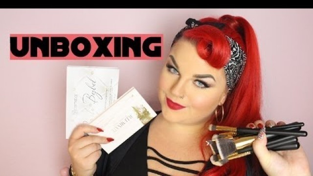 'BH COSMETICS Unboxing :) Carli Bybel palette, Brow Pomade, Ashley Tisdale Palette, Contour Palette'