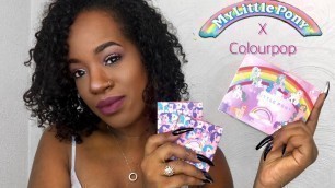 'NEW MAKEUP, WHO DIS?!? : COLOURPOP X MY LITTLE PONY + INFLUENSTER X MAYBELLINE'