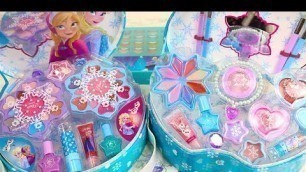 'Barbie Frozen Deluxe Makeup Cosmetic Set