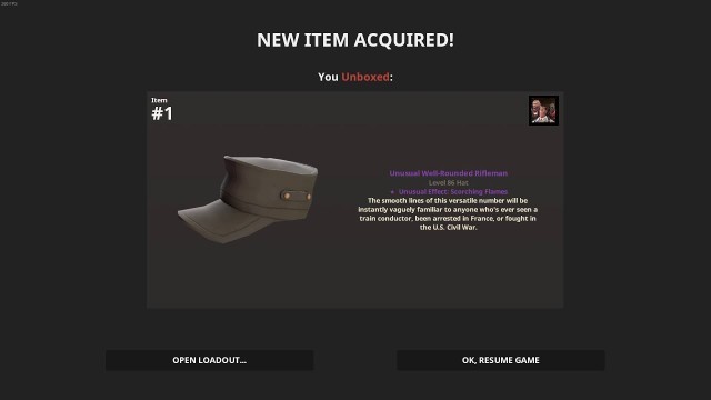 'Unboxing Unusual Scorching Flames! Team Fortress 2 - Multi-Class Cosmetic Crate Unusual Unboxing!'