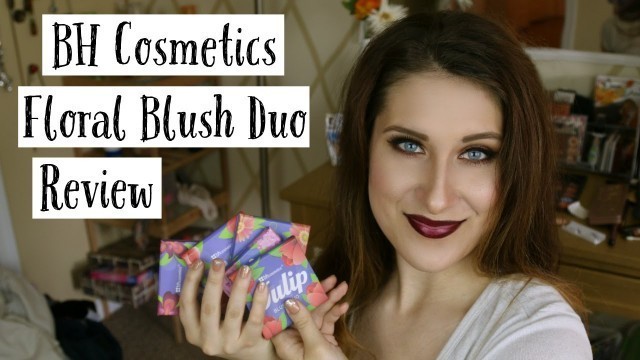 'BH Cosmetics Floral Blush Duo Review + Swatches!'