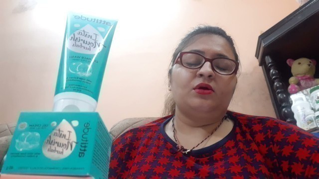 'Amway Attitude Insta Nourish Herbal Gel Face wash & Gel cream'