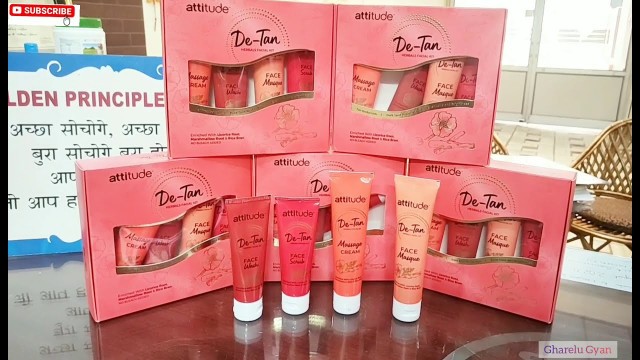 'Amway Attitude De-Tan Herbals Facial Kit New Launch Live'