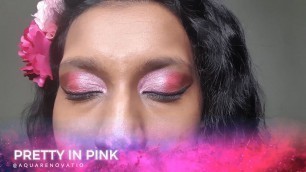 'PRETTY IN PINK | BH Cosmetics, Juvia\'s Place | COLOURFUL INDIAN'