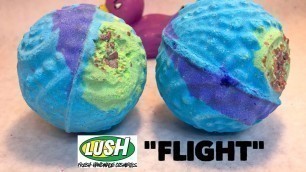 'Lush Cosmetics Japan/UK \'Flight\' bath bomb'