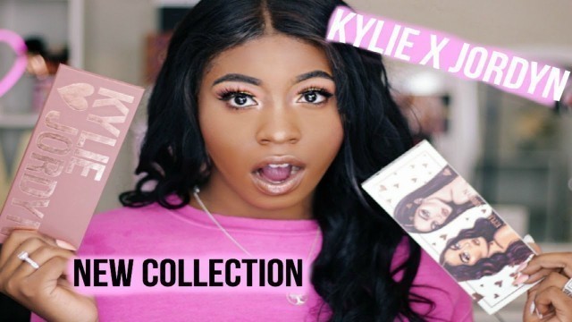 'KYLIE X JORDYN COLLABORATION REVIEW + TUTORIAL (NEW KYLIE COSMETICS COLLECTION)'