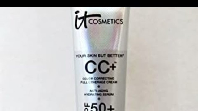 'It Cosmetics cc cream SPF 50+ review by Afnan kitchen Art'