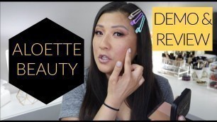 'ALOETTE BEAUTY : DEMO & REVIEW | LEECESTYLZ'