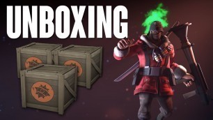 'TF2 UNBOXING COSMETIC CRATES'