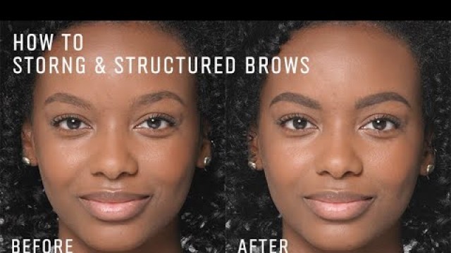 'How To: Strong & Structured Brow | Brow Tutorials | Bobbi Brown Cosmetics'