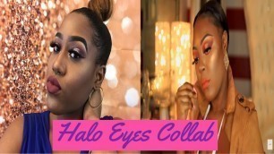 'HALO EYE MAKEUP TUTORIAL || COLLAB BRIANA MARIE || DOLL GANG #9 || BH COSMETICS'