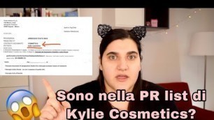 'SONO NELLA PR LIST DI KYLIE COSMETICS? | NON ME LO ASPETTAVO! | GRWM || Marika Pergolesi'