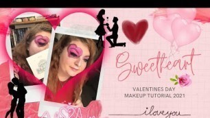 'MAKEUP TUTORIAL || “SWEETHEART” VALENTINES DAY LOOK! FT PUR COSMETICS MY LITTLE PONY PALETTE.'