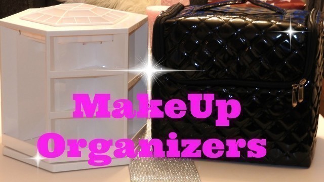 'Tabletop Spinning Cosmetic MakeUp Organizer  by Lori Greiner | EASY MAKEUP STORAGE! | 2016 EDITION'