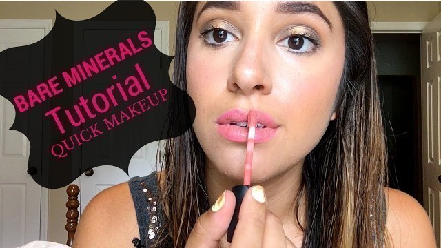 'BARE MINERALS MAKEUP TUTORIAL | Hollalexis'