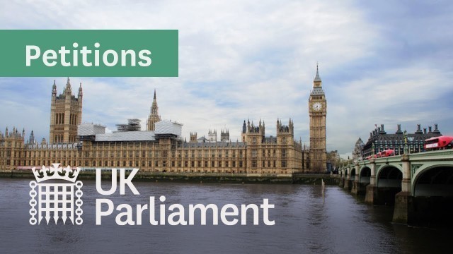 'LIVE: E-petition debate relating to animal testing - 25 October 2021'