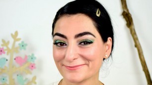 'Augen Makeup mit der bh cosmetics Aurora lights und der Illusion Lidschatten Palette'