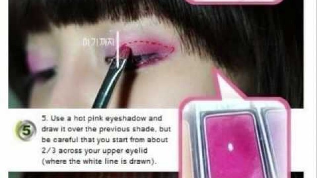 'Ulzzang Pony Makeup Tutorial No 2 Pink Sparkle ENG SUB www keepvid com'