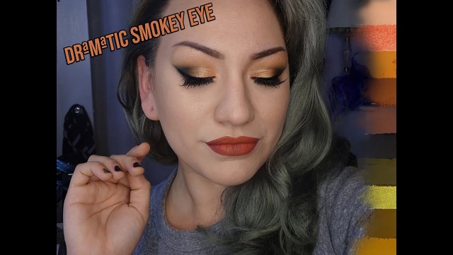 'DRAMATIC SMOKEY EYE TUTORIAL | Melt Cosmetics Gemini Palette'