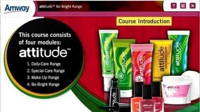 'Amway Attitude Be Bright Range'