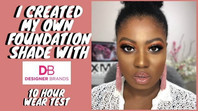 'I Helped Extend the Shade Range to Include Dark Shades | DB Longwear 24 hour Foundation | Deep Honey'