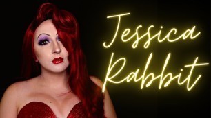 'JESSICA RABBIT makeup tutorial | Kirby Rose'