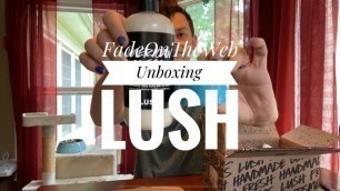 'Lush Cosmetic Haul Unboxing 1'